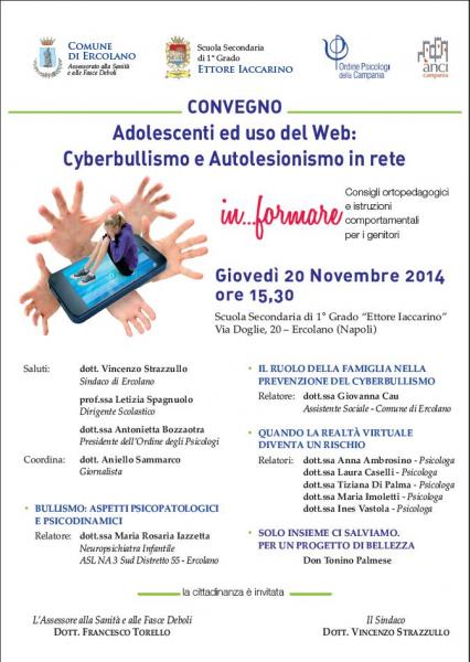 Adolescenti ed uso del web: Cyberbullismo e Autolesionismo in rete