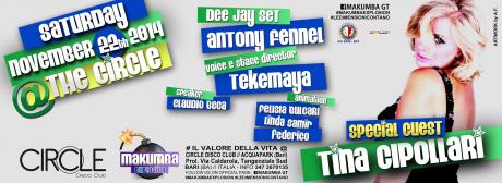THE CIRCLE Disco Guest: Tina CIPOLLARI & PurpleDj