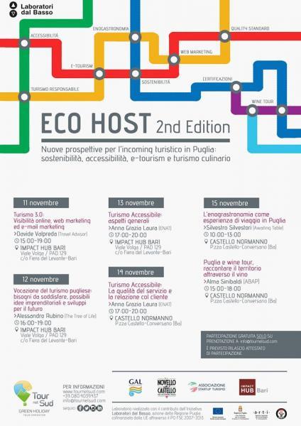 Eco host: Idee per il turismo accessibile ed eno gastronomico