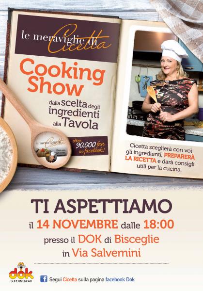 Show cooking con Cicetta al Dok