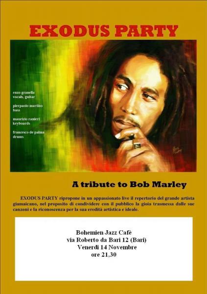 Exodus Party - A tribute to Bob Marley