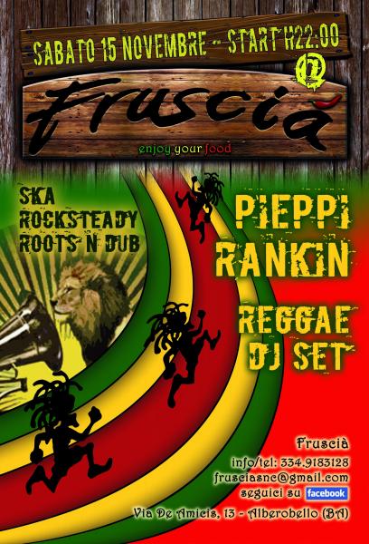 Reggae Night@Fruscià