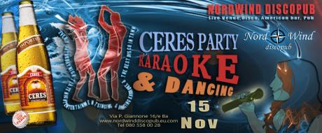 Ceres Party Karaoke a premi con Roxy & Dancing night con D.J set