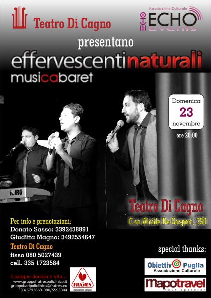 Effervescenti  Naturali Musicabaret