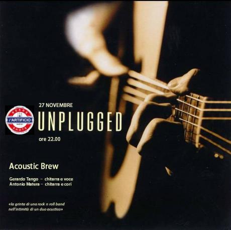 l'Artificio Unplugged - Acoustic Brew live
