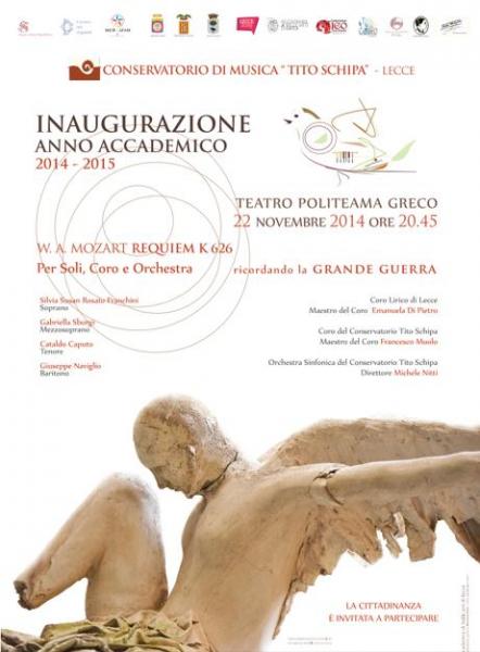 Concerto Inaugurale  Anno Accademico 2014 - 2015 - Conservatorio Tito Schipa