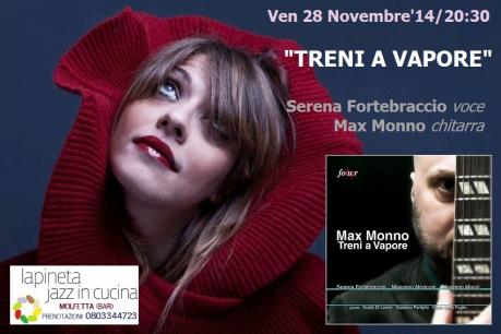 Serena Fortebraccio & Max Monno in "Treni a vapore"