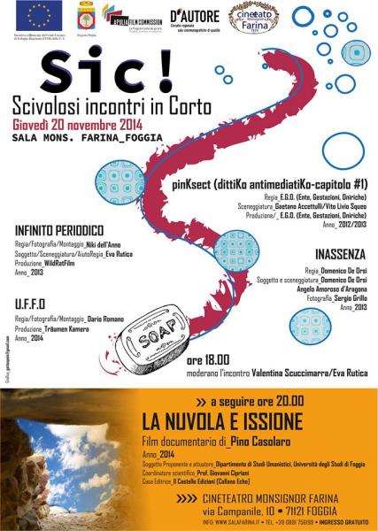 SIC! Scivolosi incontri in corto: alla Sala Farina il primo appuntamento della rassegna