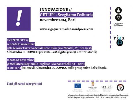 EDITORIA E INNOVAZIONE // Alessandro Ludovico presenta Post-digital Print