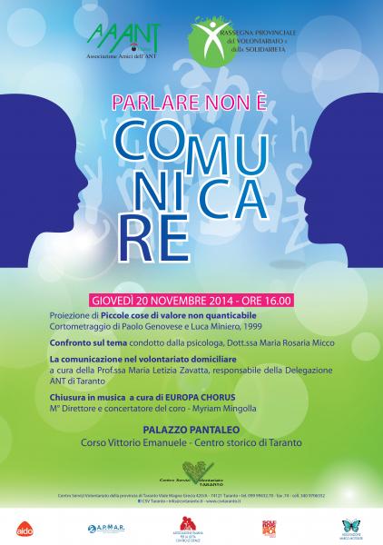 Parlare non è comunicare