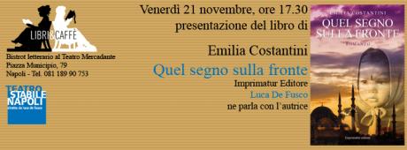Presentazione del libro "Quel Segno Sulla Fronte" di Emilia Costantini