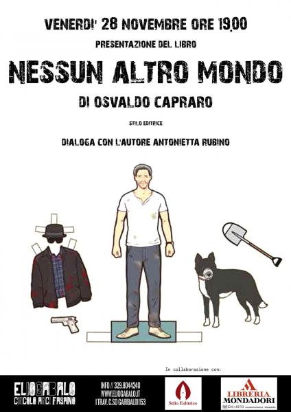 NESSUN ALTRO MONDO di Osvaldo Capraro | presentazione del libro