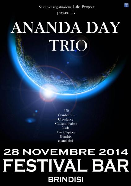 Ananda Day TRIO@ Festival Bar - Brindisi