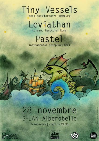 Tiny Vessels + Leviathan + Pastel live