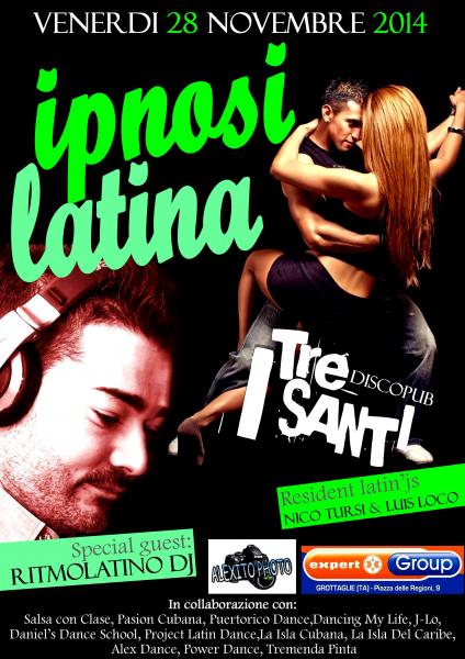 IPNOSI LATINA venerdì 100% latino