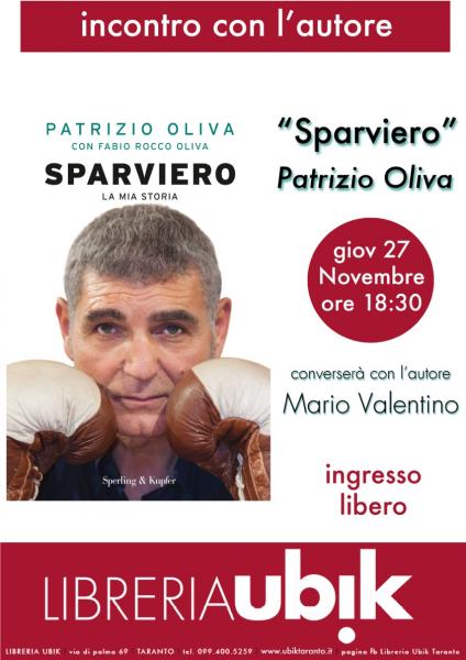 Patrizio Oliva presenta la sua biografia alla libreria Ubik