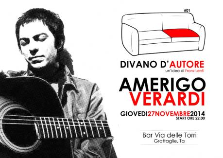 Divano d'autore. Puntata #01 - ospite: Amerigo Verardi
