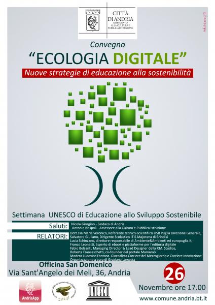 Ecologia digitale: nuove strategie di educazione alla sostenibilità