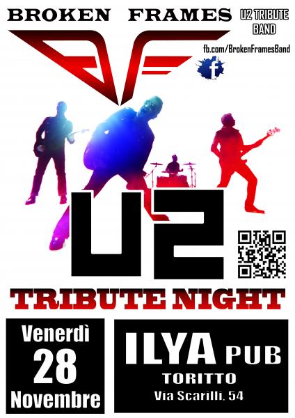 U2 TRIBUTE NIGHT - Broken Frames U2 COVER BAND