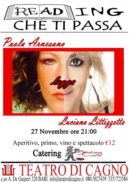 Reading Che ti Passa - Paola Arnesano Legge Luciana Littizzetto