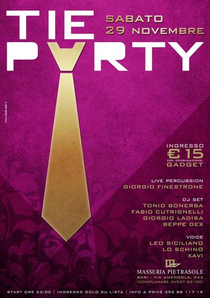 TIE PARTY "Fatevi un nodo....alla cravatta"