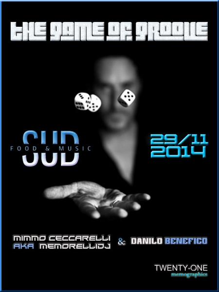 THE GAME OF GROOVE con Mimmo Ceccarelli aka MEMORELLIDJ e Danilo BENEFICO