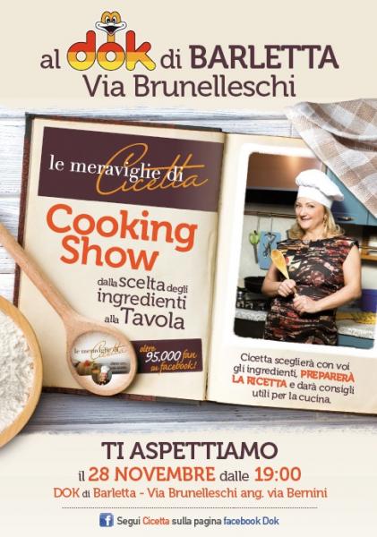 In cucina con Cicetta: show cooking al Doc