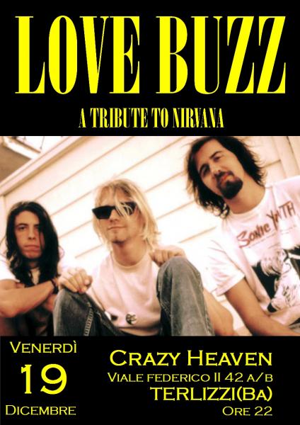 LOVE BUZZ in concerto - A Tribute to Nirvana