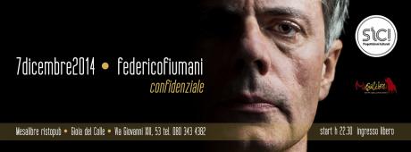 Federico Fiumani Confidenziale live