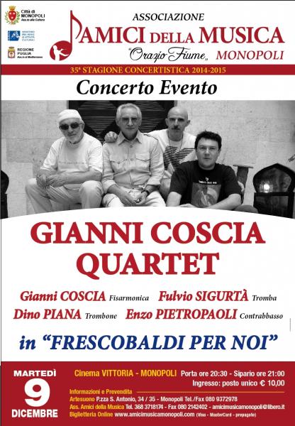 Gianni Coscia quartet