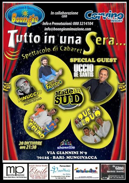 Tutto in Una Sera Cabaret Show