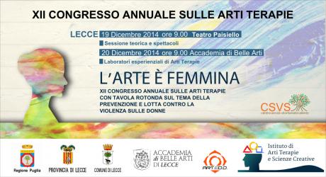 XII Congresso Annuale sulle Arti Terapie - 19 e 20 Dicembre 2014