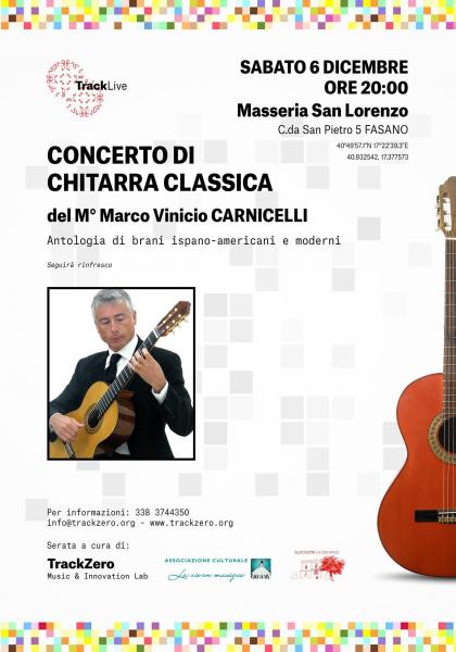 Concerto di Chitarra Classica  del m° Marco Vinicio Carnicelli