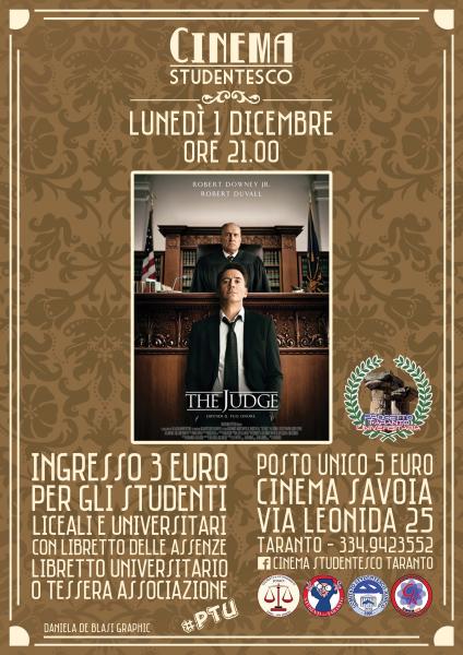 "The Judge" lunedì al cinema Savoia
