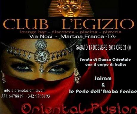 Cena e Spettacolo di Danza Orientale