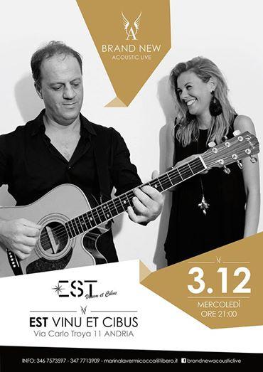 “Brand New Acoustic” - live at Est-Vinum et Cibus