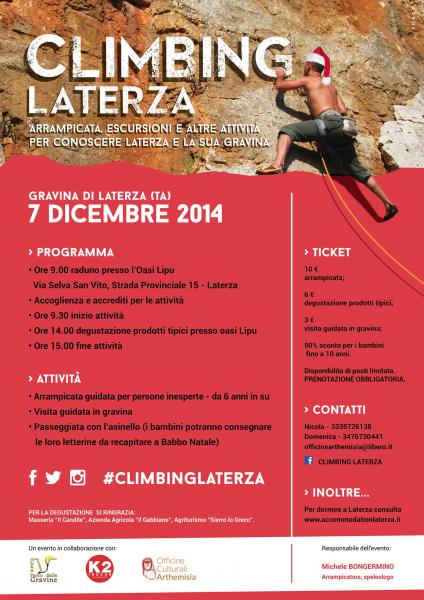 Climb in Laterza