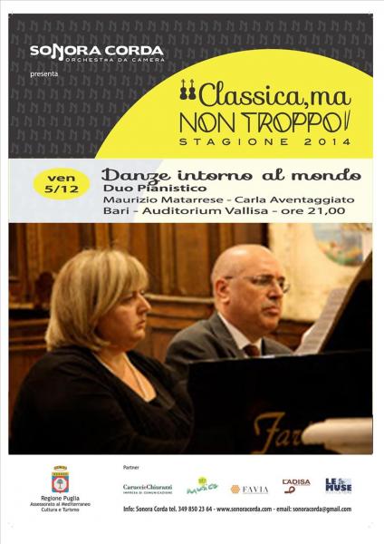 Duo pianistico Carla Aventaggiato - Maurizio Matarrese