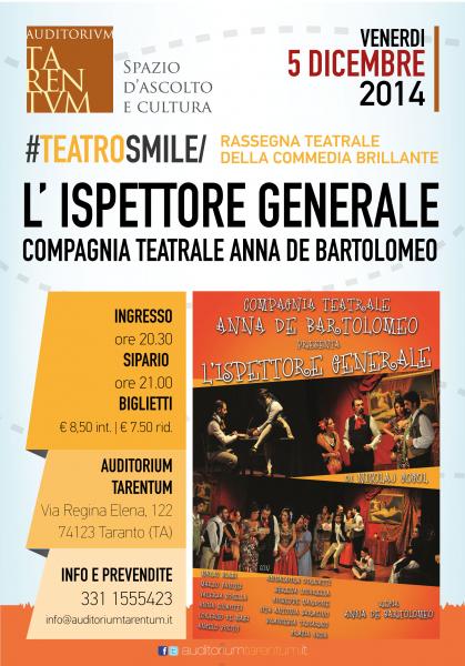 L'ISPETTORE GENERALE /#teatrosmile