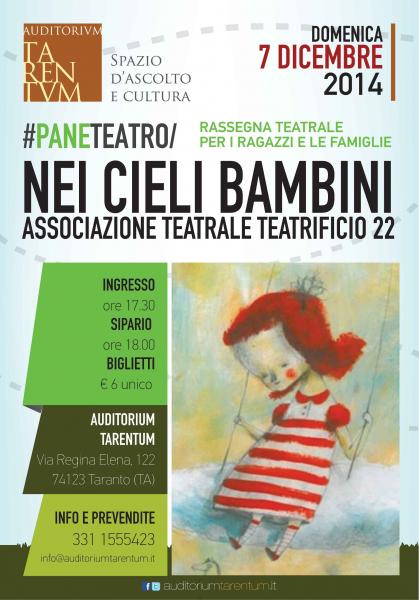 NEI CIELI BAMBINI/#paneteatro