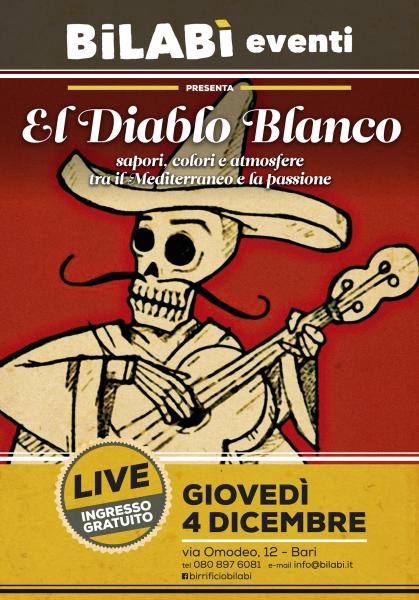 El Diablo blanco. Sapori, colori e atmosfere tra il mediterraneo e la passione.