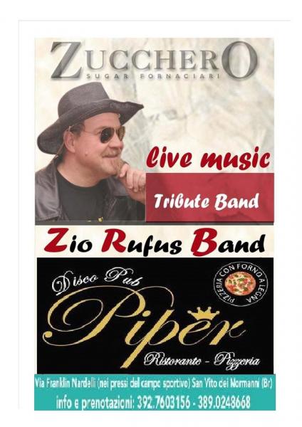 RIMANDATA  Zucchero Fornaciari by Zio Rufus Band