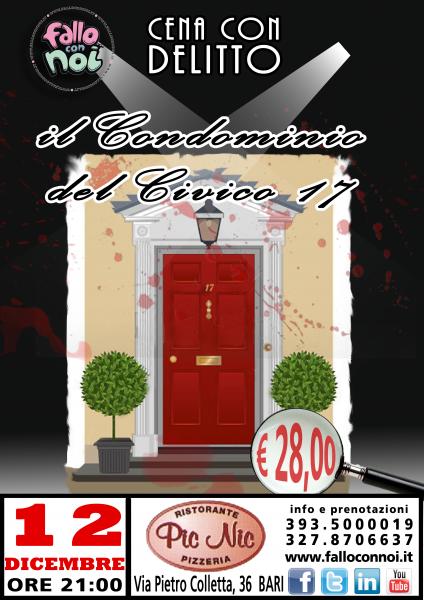 Cena con Delitto "Il Condominio del Civico 17"