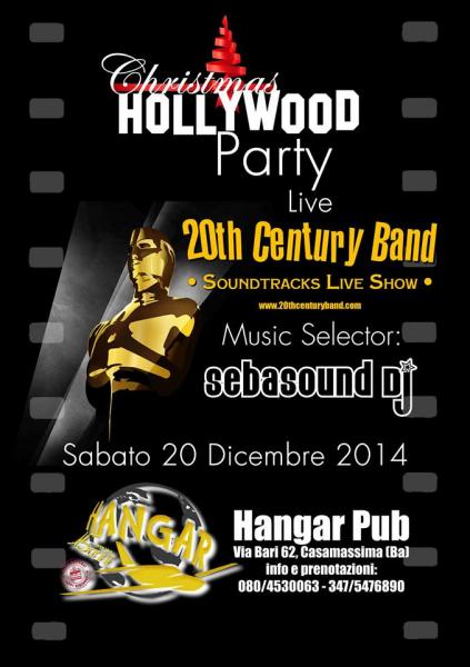 Christmas Hollywood Party - concerto + dj. set