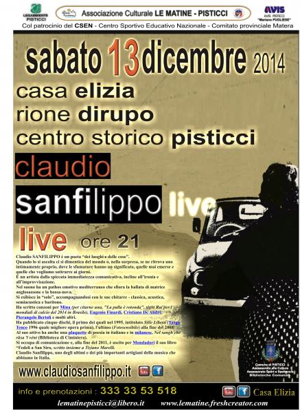 Claudio SANFILIPPO in concerto