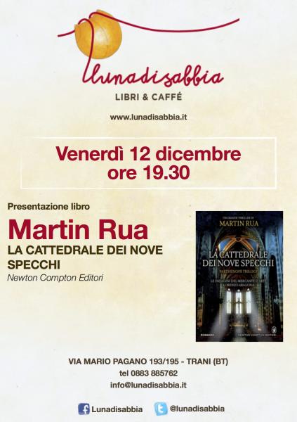 Martin Rua presenta “La Cattedrale dei nove specchi” – Parthenope Trilogy