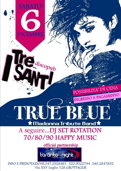 TRUE BLUE Tribute Band Madonna