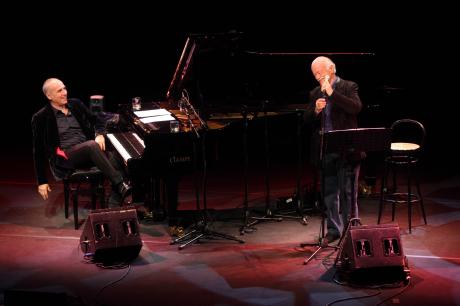 Gino Paoli e Danilo Rea in concerto nelle Grotte di Castellana