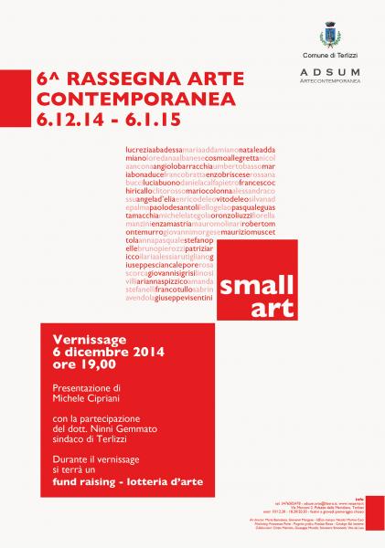 VI edizione di "Small Art - rassegna nazionale del piccolo formato"