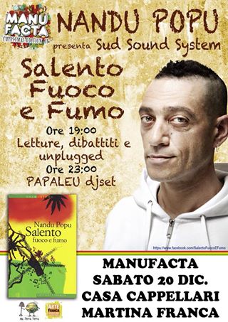 NANDU POPU (Sud Sound System) - Presentazione libro "Salento Fuoco e Fumo"
